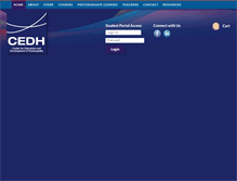 Tablet Screenshot of cedhusa.org